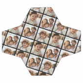 3 Collage photo - Motif décalé - Noir (Plat)