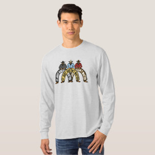 3 cowboys lopen een bar binnen... t-shirt