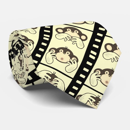 3 cravate de singes (Roulé)