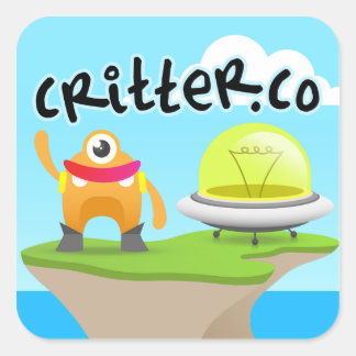 3" Critter.Co Sticker (vel van 6)