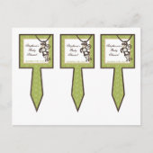 3 Cup Cake Picks Monkey Time Zoo Animal Uitnodiging Briefkaart (Voorkant)