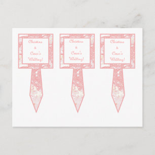 3 Cup Cake Picks Oosterse tuin Briefkaart
