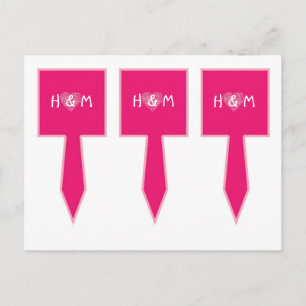 3 Cup Cake Picks Roze Bloemblaadjes Bloem Roos Briefkaart