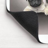 3 Cute Pug Pippies Muismat (Hoek)