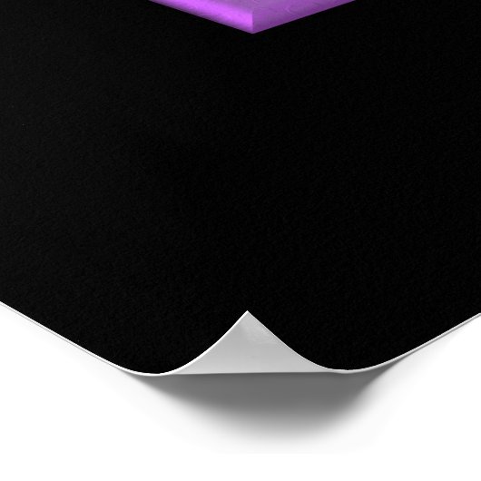 "3-D" Advent Wreatcandles Poster (Hoek)