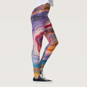 3 D Agaat-Leggings Leggings (Rechts)