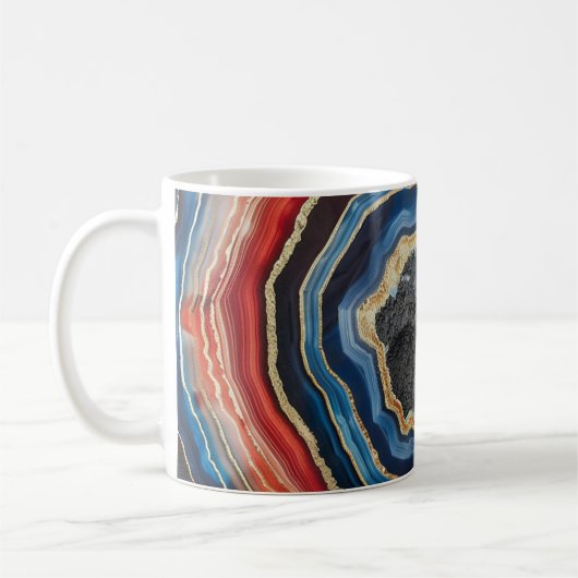 3 D Agate Mug (Gauche)