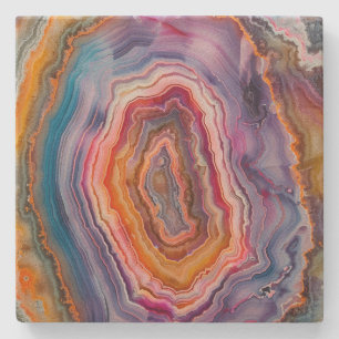 3 D Agate Stone Onderzetter