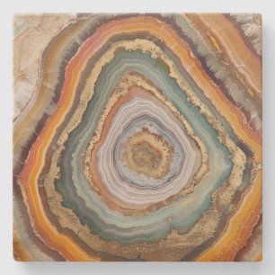 3 D Agate Stone Onderzetter