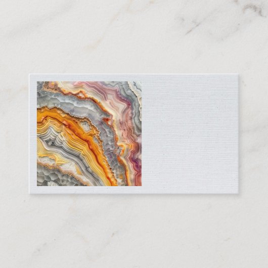 3 D Agate Visitekaartjes (Voorkant)