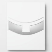 3-D Kijk Silver Priest of Minister's Collar Fotoplaat (Voorkant)