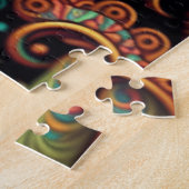 3-D look Paisley Puzzel (Zijkant)