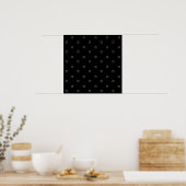 3-D look Silver Star van David Poster (Keuken)