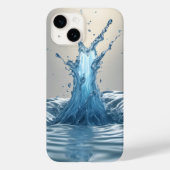 3-D water spatten Case-Mate iPhone Case (Achterkant)