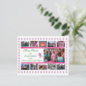 3-daagse Bedankt Briefkaart (Staand voorkant)