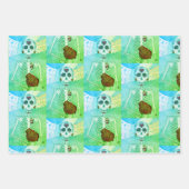 3 Dag van de dode bride Waterverf Skelet Inpakpapier Vel (Voorkant 2)