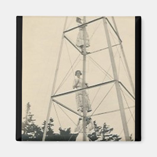 3 dames klimtoren magneet (Voorkant)