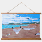 3, Dana punt haven "perspectieven" Hangend Wandkleed (Voorkant 3)