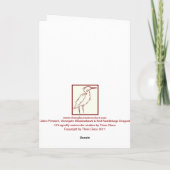 3 de Species Notecard van de libel Kaart (Achterkant)