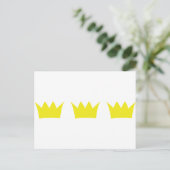 3 drie kronen briefkaart (Staand voorkant)