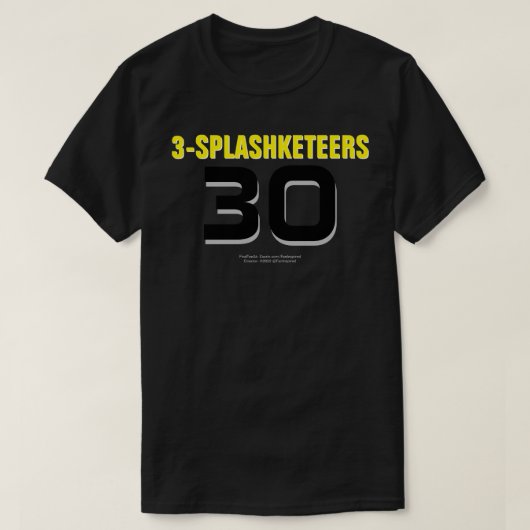 3-ÉCRASSEURS : 30 T-shirt (Design devant)