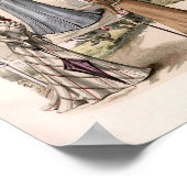 3 Edwardian Damas in Park Mode Poster (Hoek)