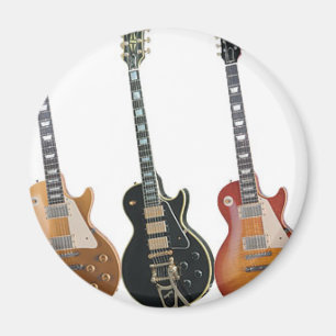 3 ELEKTRISCHE GUITARS MAGNEET