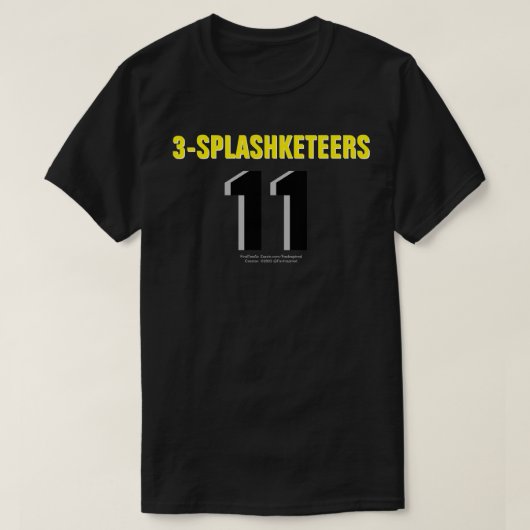 3-ESCADRES : 11 T-shirt (Design devant)