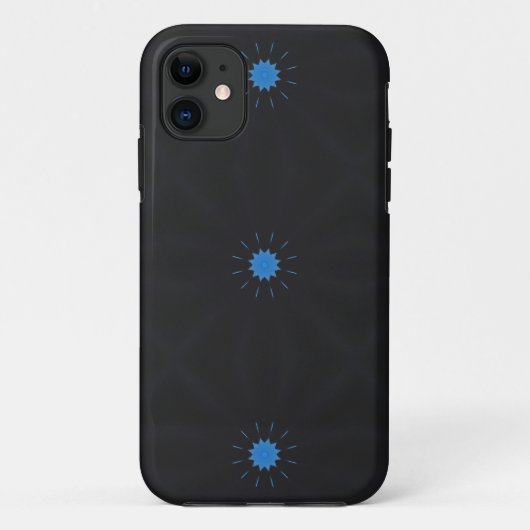 3 étoiles bleues coque (Dos)