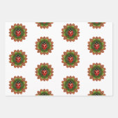 3 Feuilles papier d'enrobage - Design Ladybug (Devant 2)