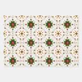 3 Feuilles papier d'enrobage - Design Ladybug (Devant)