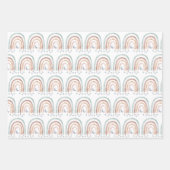 3 Feuilles Papier D'Enveloppement - Sélection D'Ar (Devant 3)