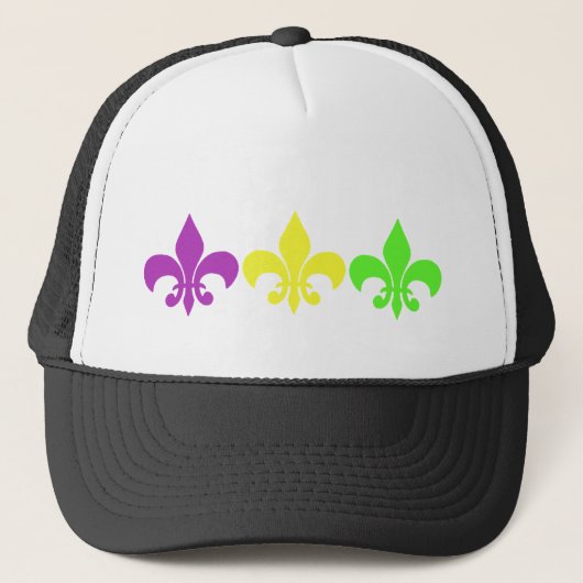3 Fleur de Lis Trucker Pet (Voorkant)