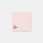 3 Fleurs roses Post-It Notes (Devant)