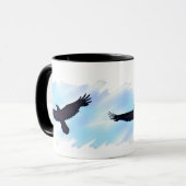 3 FLYING RAVENS Cadeaureeks Mok (Voorkant links)