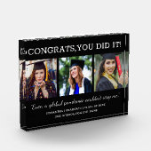 3 Foto Collage Congrats Pandemic Afstuderen 2022 (Links)