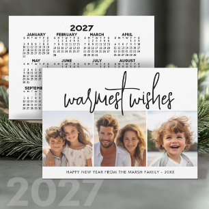 3 Foto Collage Script - 2027 Agenda GNK Feestdagenkaart