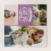 3 foto familie collage mam keepomwille moederdag legpuzzel (Horizontaal)