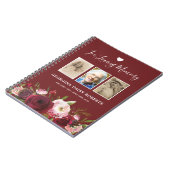 3 Foto Memorial | Vreemd condoleances Notitieboek (Linkerzijde)