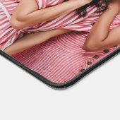 3 Fotocollage op maat cadeau Bureaumat (Hoek)