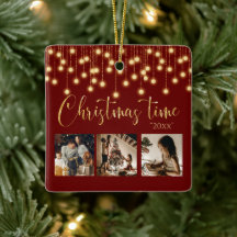 3 Fotocollage Rustic String Lights