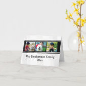 3-Fotofilm gepersonaliseerde foto Kaart (Gele Bloem)