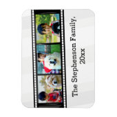 3-Fotofilm gepersonaliseerde foto Magneet (Verticaal)