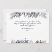 3 Fotoflessen Waterverf Happy Feestdagenkaart (Achterkant)