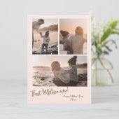 3 Foto's van Moederdag Holiday Kaart (Staand voorkant)