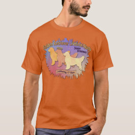 3 Golden Stars - oranje banner T-shirt