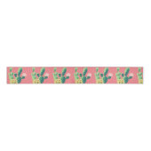 3" Grosgrain lint Bohemian Cactus Succulents Des (Voorkant)