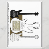 3 Guitares Partition Musique Homme Bonne Carte Ann (Devant)