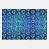 3  Happy Hanukkah Wrapping Paper Gift Wrap (Voorkant 3)