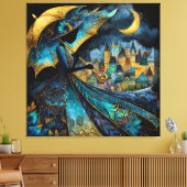 #3 Het is mijn leven Canvas Afdruk (Insitu (Woonkamer))